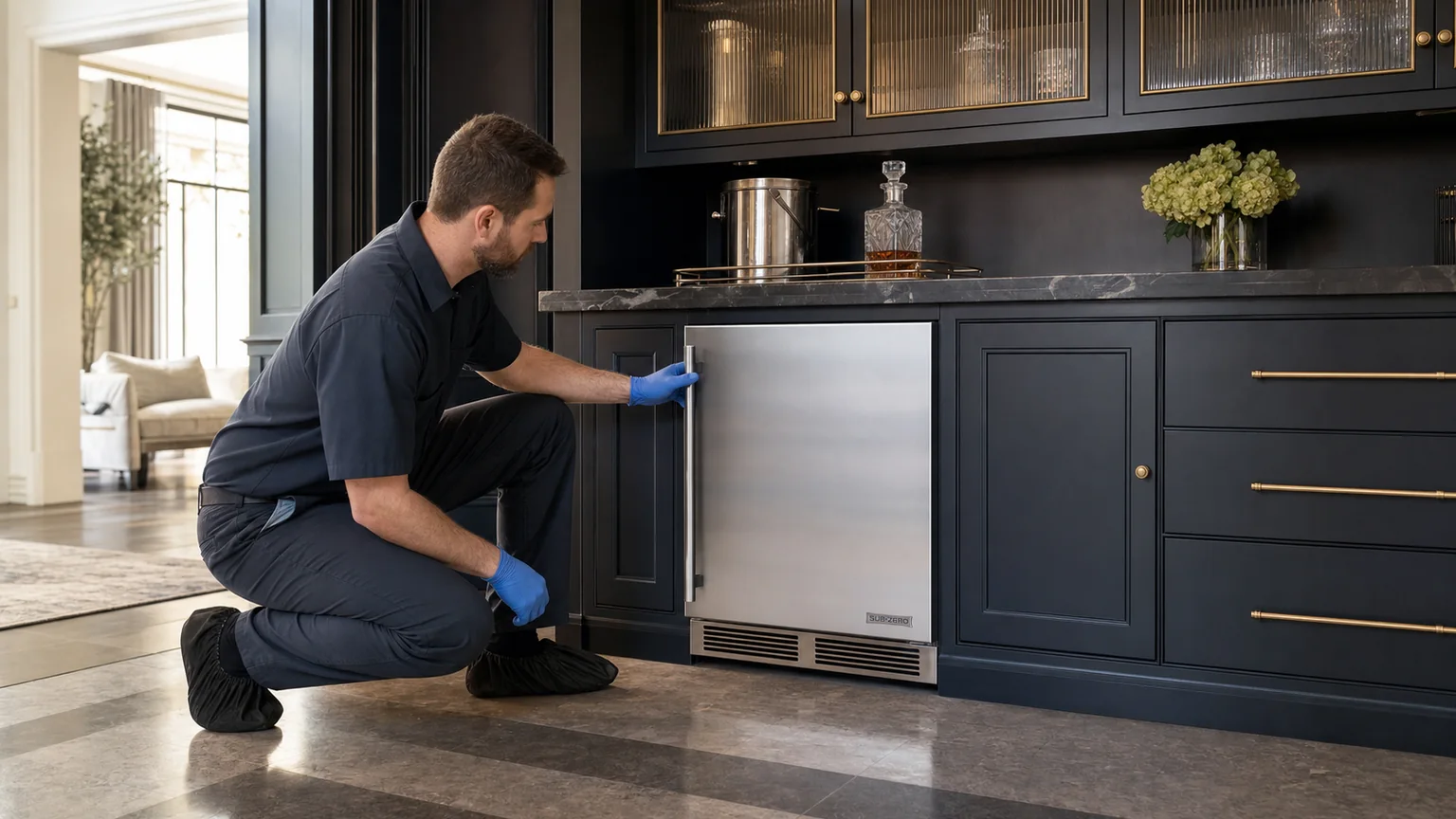 Undercounter ice-maker service